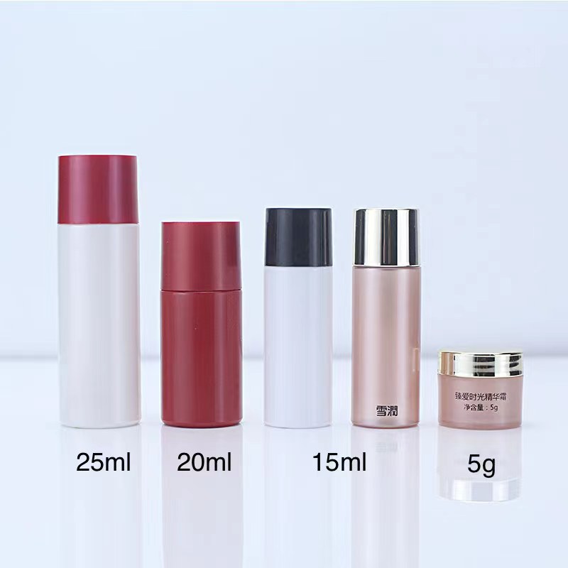 5g 10 15 20 25ml毫升小圆瓶子分装瓶 PETG塑料瓶爽肤水纯露瓶