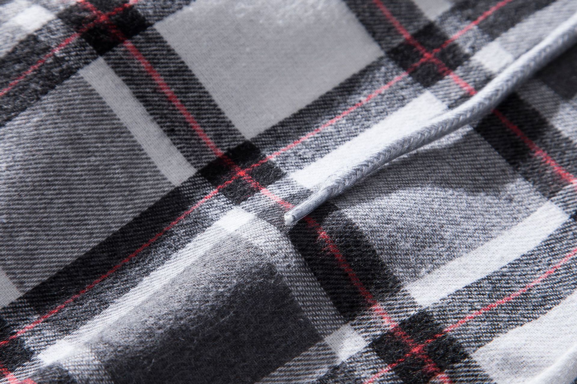Herren Flanellhemd Mit Kapuze Kariertes Oversized Freizeithemd_voghion.com