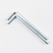 M5内六角平头扳手 L型六角扳手平头内六角 童车自行车配套工具