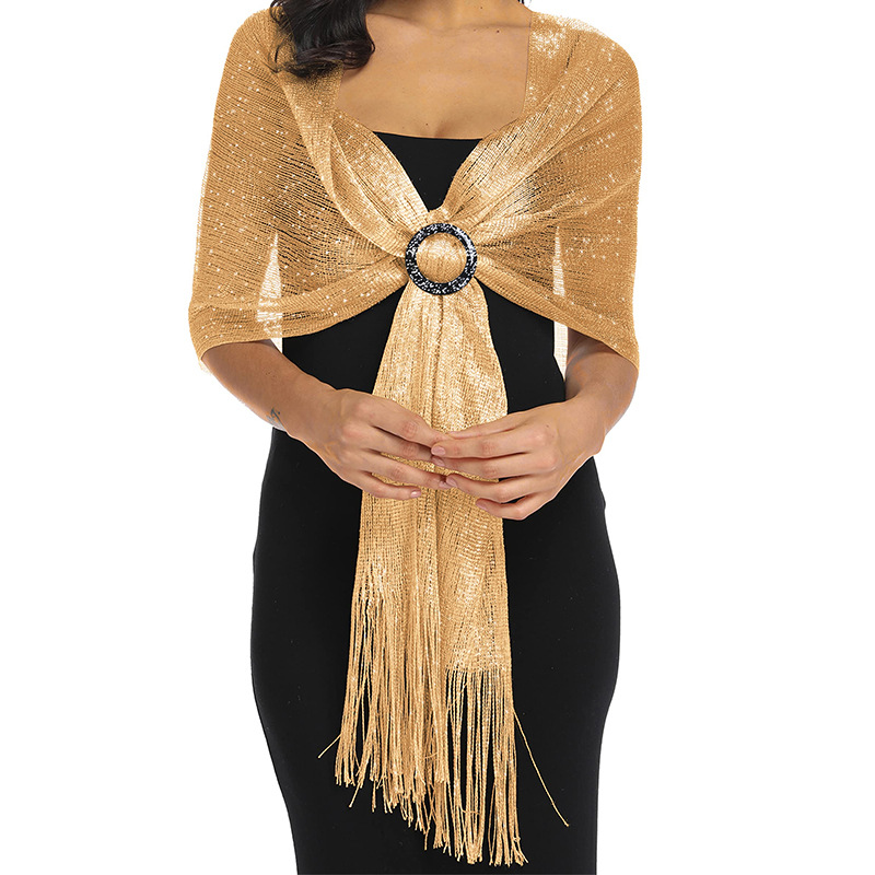 Cross-border Hot-selling Popular Gold Silver Thread Women, Suitable For European American Proms, Parties, Weddings, And_ecoleips.com