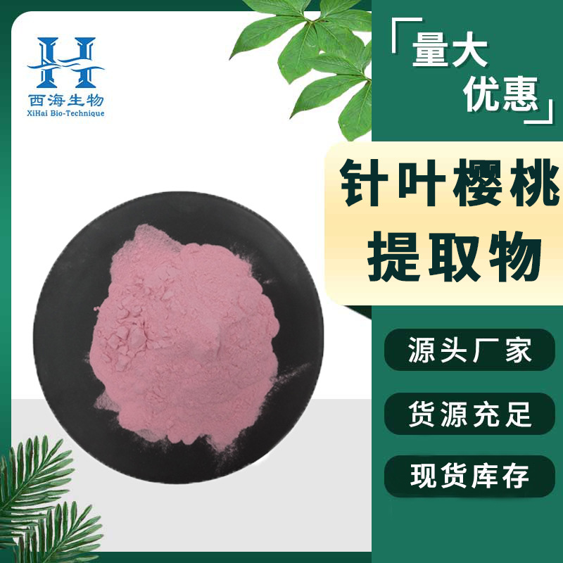 针叶樱桃提取物20:1 vc针叶樱桃果粉 含维生素C厂家直供 现货包邮