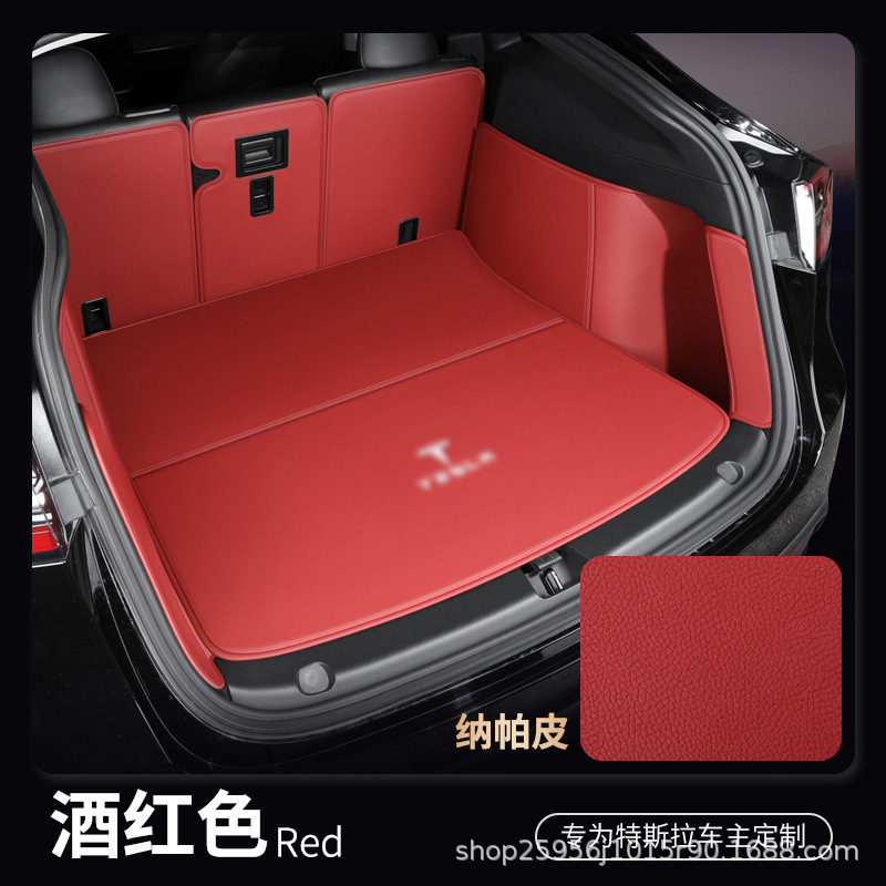 テスラモデル Y 新バージョン 3 パッドトランクマット Edamame モデル Y 完全密閉型トランクマットに適しています。|undefined