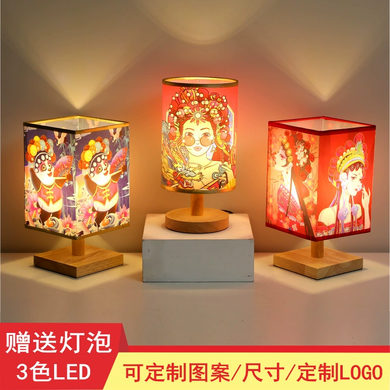 Новый китайский стиль Маленькая настольная лампа ретро прикроватная лампа декоративная классическая настольная лампа китайский стиль ночник спальня Национальная мода настольная лампа древний