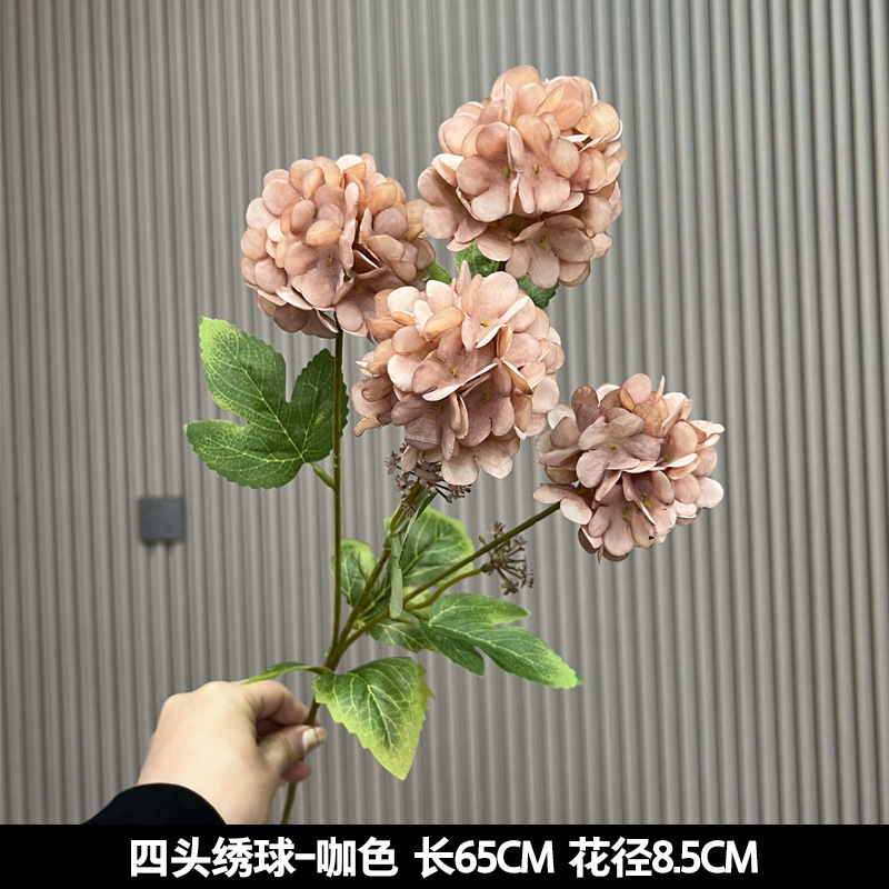 造花のアジサイのウェディングシーン装飾、花束、造花ブーケ、アジサイの造花、造花ブーケ、造花|undefined