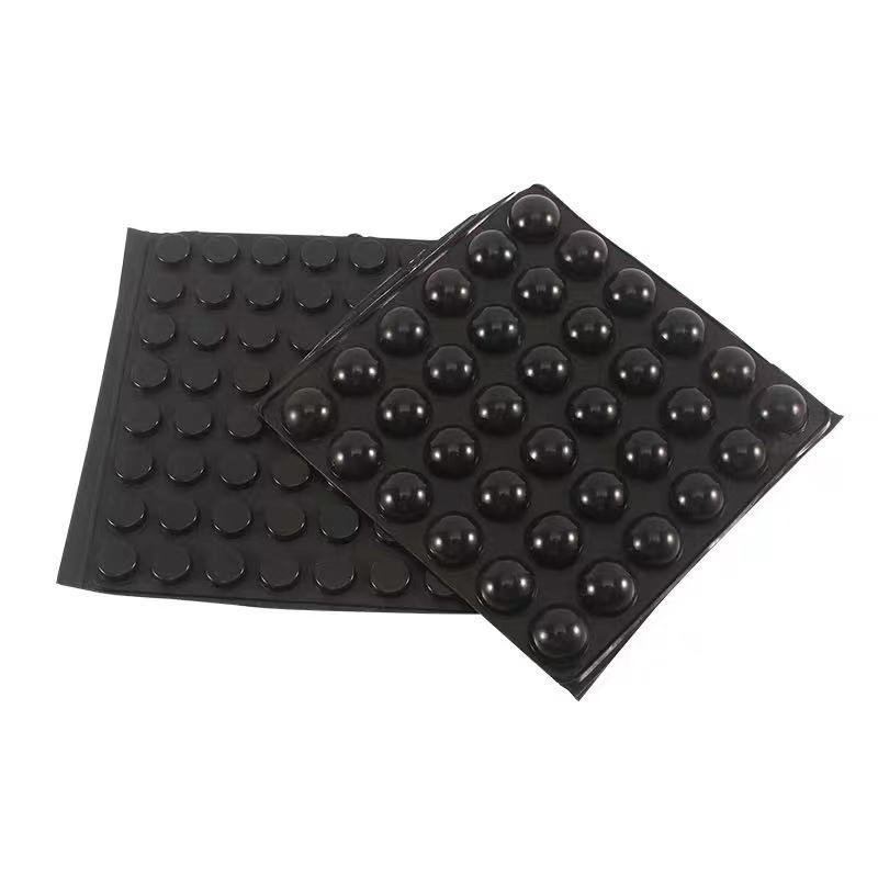 Puerta de gabinete autoadhesiva almohadilla anticolisión silenciador partículas almohadilla de silicona adhesivo mudo muebles transparente antideslizante partículas adhesivas anticolisión