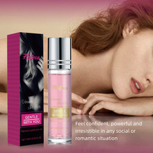 跨境香水亚马逊爆款女士费洛蒙香水留香持久不刺鼻无酒精10ml包装
