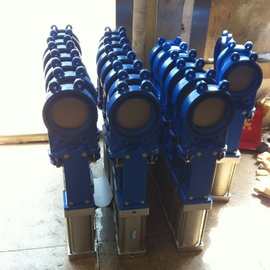 密封零泄漏浆液阀，DI CI体刀闸阀产品图片 暗/明杆刀闸阀