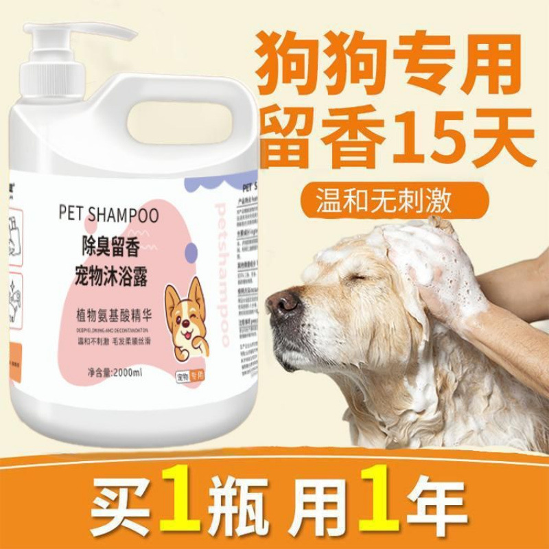 狗狗专用沐浴露大桶杀菌除螨除虫止痒留香泰迪比熊金毛洗澡香波|undefined