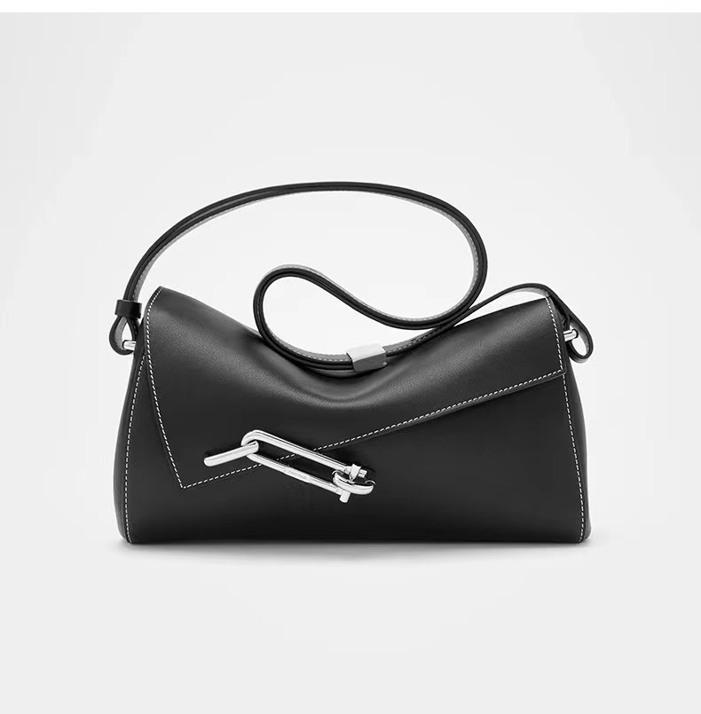 Bolsa tiracolo feminina de couro bolsa de ombro elegante_voghion.com