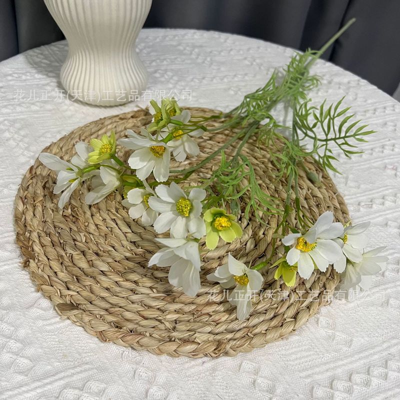 新しい白い模擬花結婚式ホームホテルショッピングモール装飾天井装飾造花模擬花|undefined
