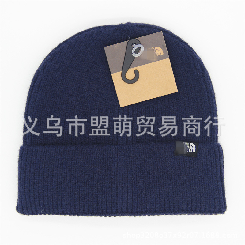 批发欧美潮牌针织帽男冬季织唛毛线帽百搭冷帽加厚保暖护耳帽防寒|undefined