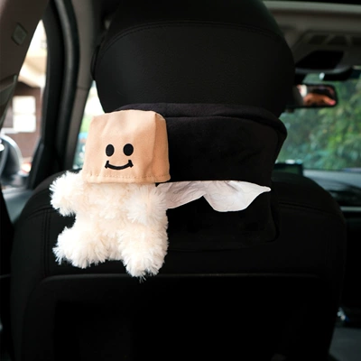 Car Safety Strap Cover Car | Motorcycle Handle Cover - happy-society-fear-west-highland-chair-back-tissue-cover-adhesive-style