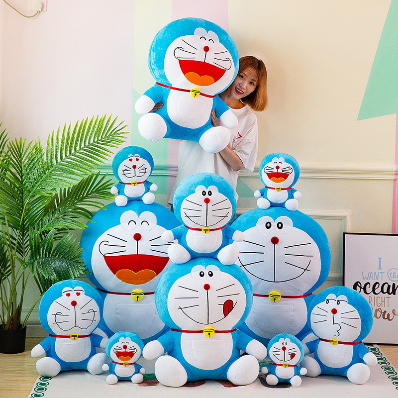 哆啦a梦公仔毛绒玩具大号叮当猫玩偶卡通机器猫动漫抓机娃娃迷你