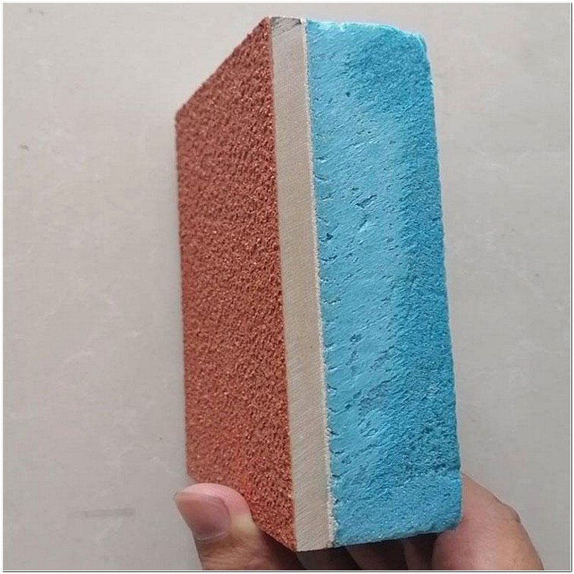 50mm厚寺庙釉面保温装饰一体板 保温装饰一体板的用途