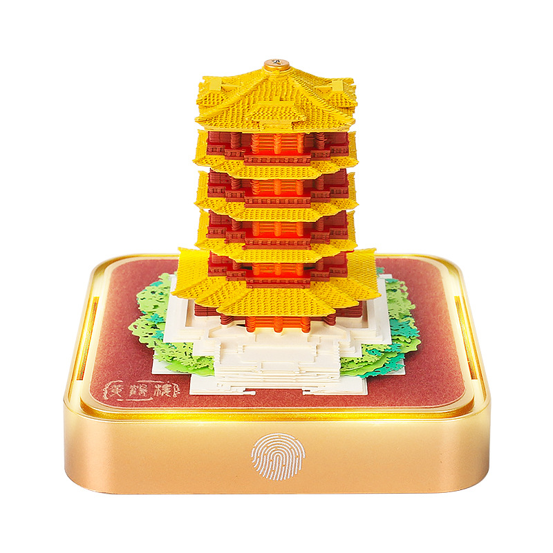 2026 nueva nota adhesiva tridimensional panorámica de la casa del árbol 3D tallado en papel al por mayor transfronterizo decoración de escritorio TK regalo de cumpleaños para hombres y mujeres