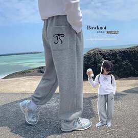 女童秋季卫衣时尚休闲新款中大童女孩长款外穿运动服时尚百搭长裤