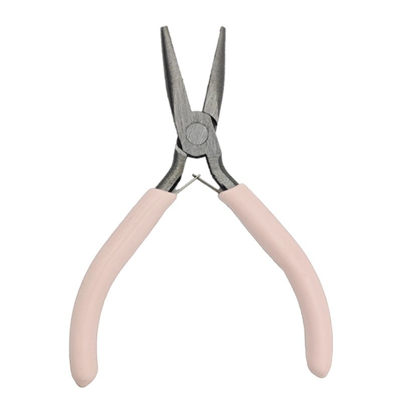 Needle nose pliers without teeth or edges (light pink)