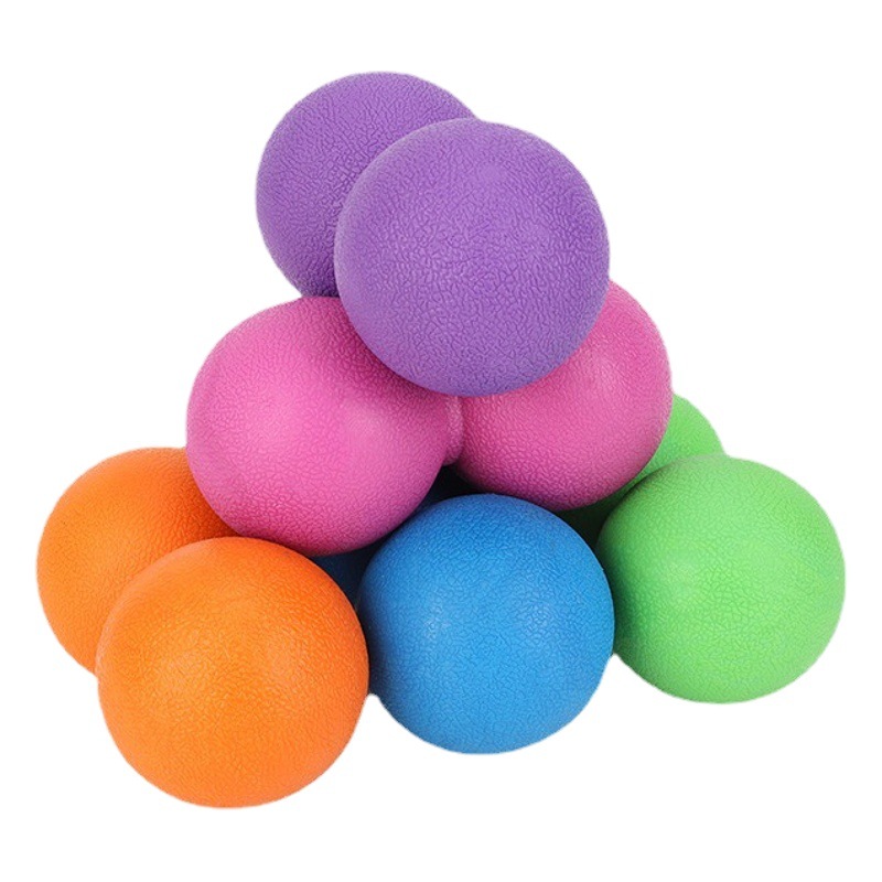 Fascia ball muscle tpe hockey ball acupoint massage ball healing fitness ball yoga peanut ball manufacturers wholesale
