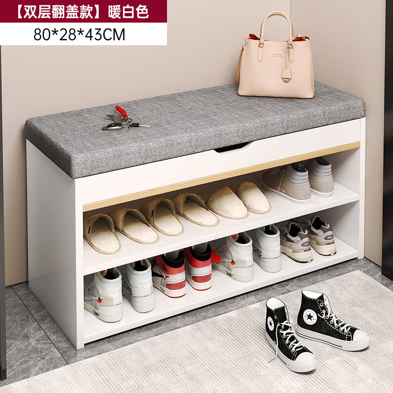 Zapatero simple puerta de casa Nuevo 2024 popular dormitorio ahorro de espacio artefacto pequeño estrecho Internet celebridad almacenamiento gabinete de zapatos