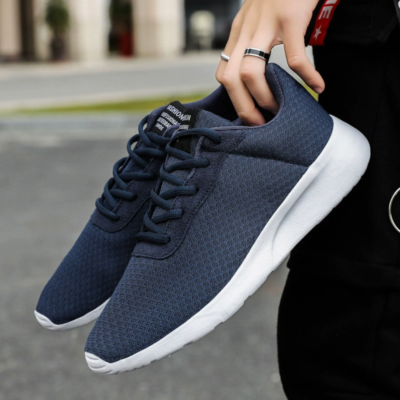 Мужская обувь Cross-Border, внешняя торговля, универсальная Повседневная дышащая сетчатая обувь, пара, спортивные кроссовки, большие размеры 48, мужская женская обувь для бега