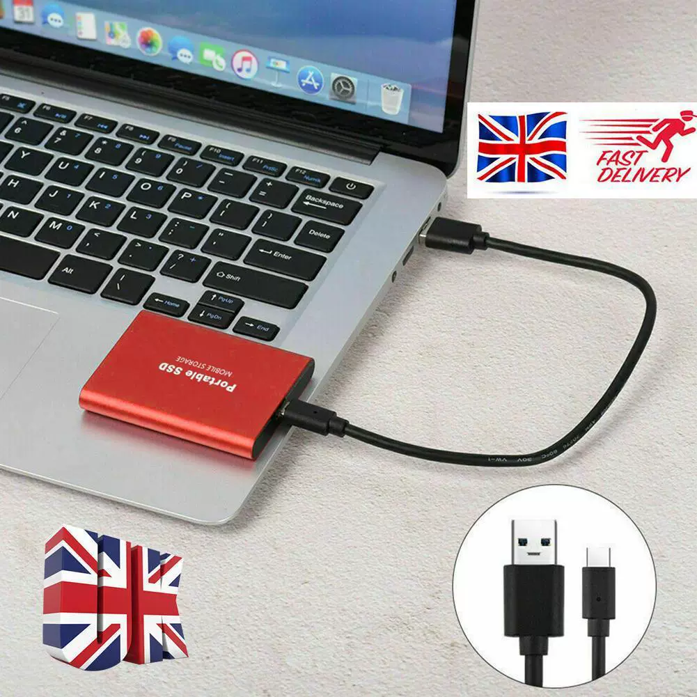 Cross -border foreign trade SSD high -speed solid -state mobile hard disk 16TB 8TB 4TB 2TB 1T workers ship the day