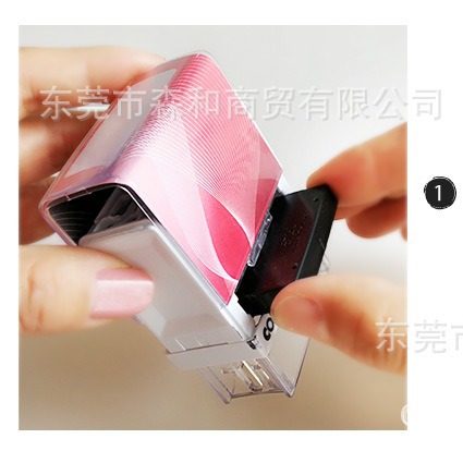 COLOP P20ӡ�¡�COLOP20 with textile ink ����֯��ɫӡ̨