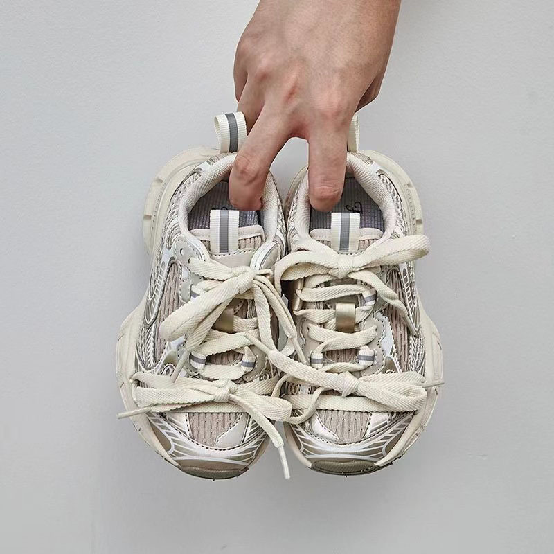 Paris Family Children's Shoes 2023 Spring and Autumn New Children's Shoes Mesh Dad Shoes Boys' Shoes Girls' Sports Shoes_ecoleips.com