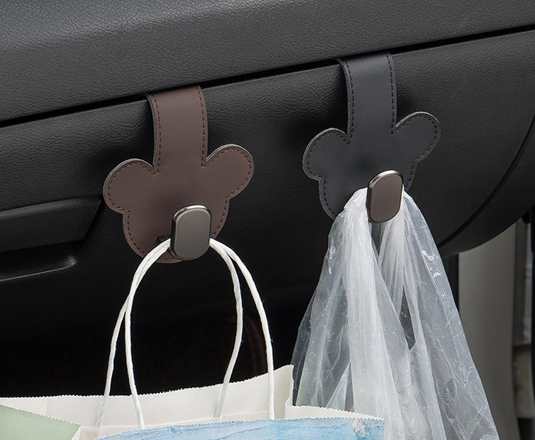 Car Hook Front Car Multi-function Small Hook Invisible Car Supplies Adhesive Co-pilot Hook