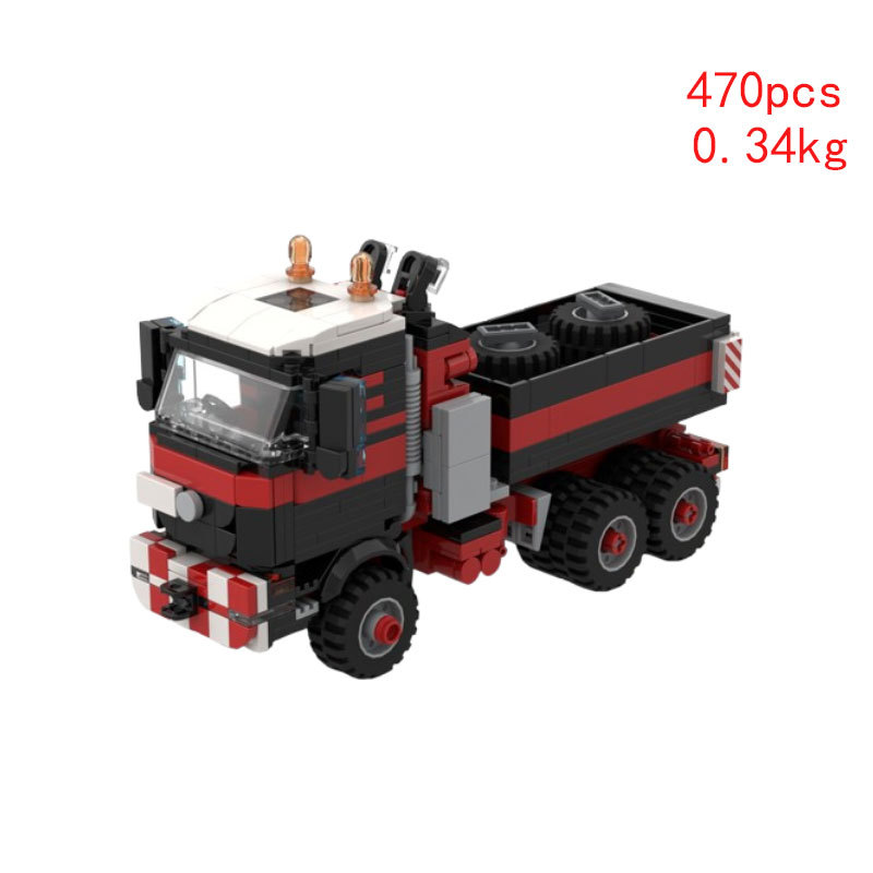 Building Block Toy Truck Diy Model Assembly Construction Kit_voghion.com