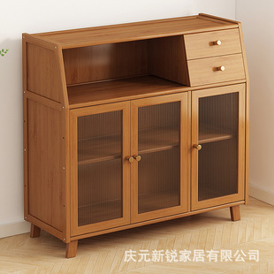 Side cabinet Non-solid wood cabinets Household kitchen cabinets Cupboards New Chinese style storage cabinets Side cabinets Living room tea cabinets