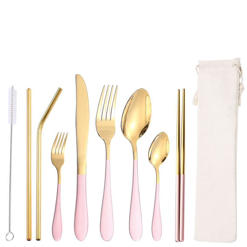 핑크 골드 [9 세트] 쌀 포대