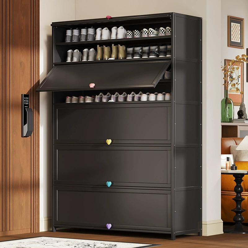 Узкий домашний обувной шкаф для домашнего использования