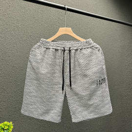 夏季运动短裤男女生潮牌休闲宽松显瘦斑马纹短裤时尚百搭气质潮流