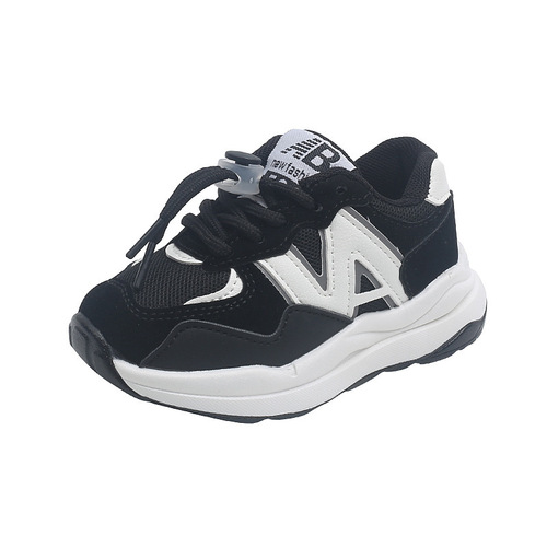 Boys' sports shoes 2024 spring new style baby girl's dad's shoes children's casual shoes boys' shoes drop shipping