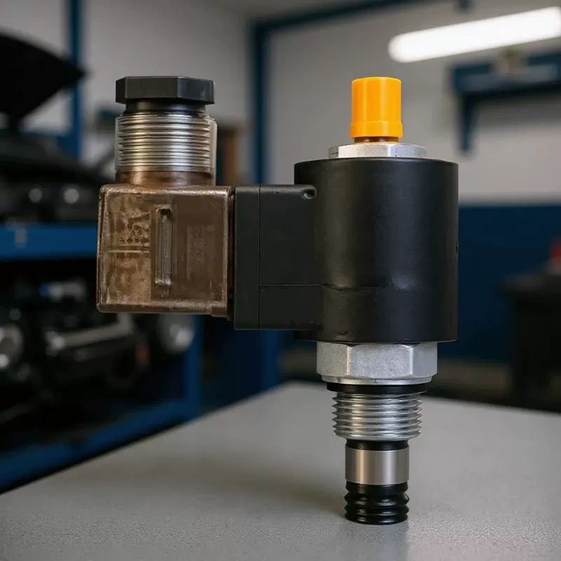 液压电磁阀 螺纹插装式HSV2-08-2NCP二位二通常闭型