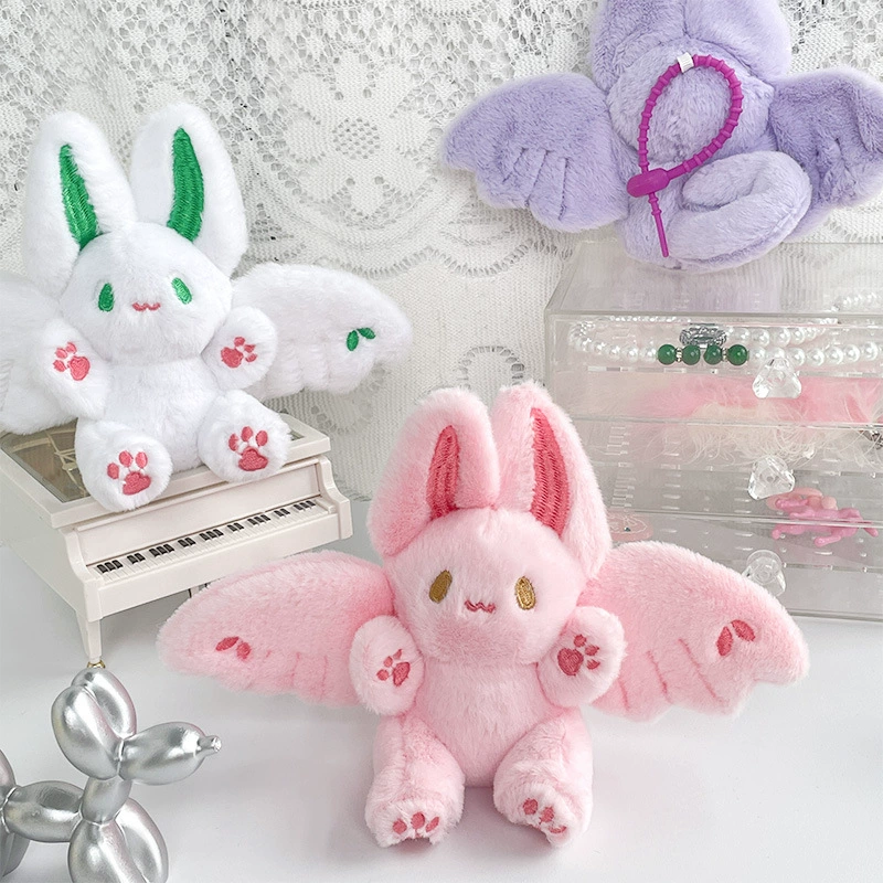 Cute doll, plush backpack accessory, keychain, new collection