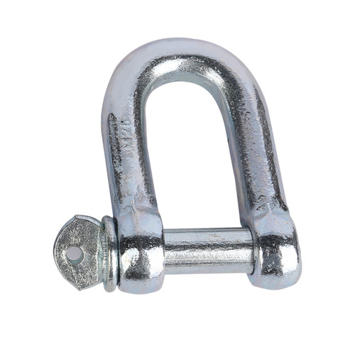 Wholesale galvanized D type shackle U type shackle bow shackle heavy duty light carbon steel hoisting lifting U type snap ring