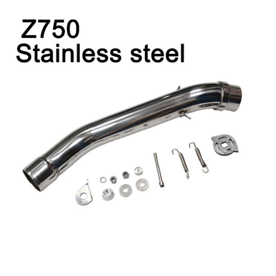 Motorcycle Modified Exhaust Pipe Stainless Steel Mid-Section Suitable for Kawasaki Z750 Mid-Section