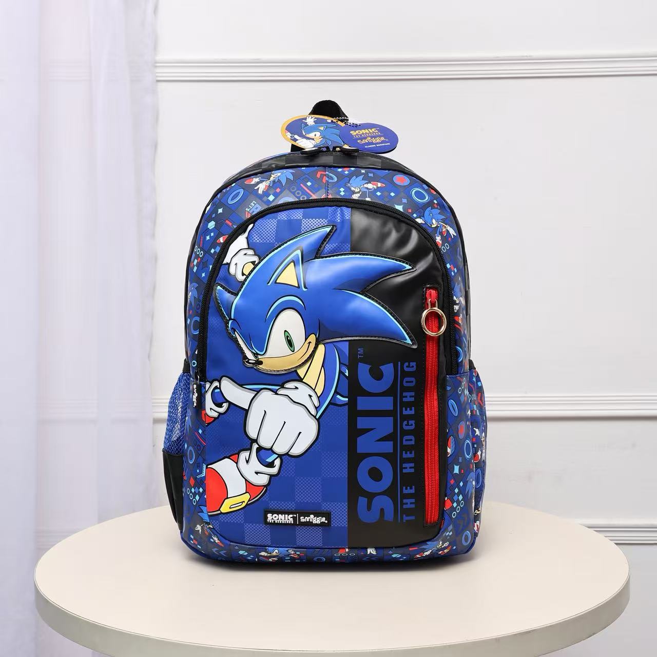 Mochila infantil australiana Smiggle caricatura multifuncional cremallera reductora de compresión mochila de la escuela primaria mochila bolsa ocio