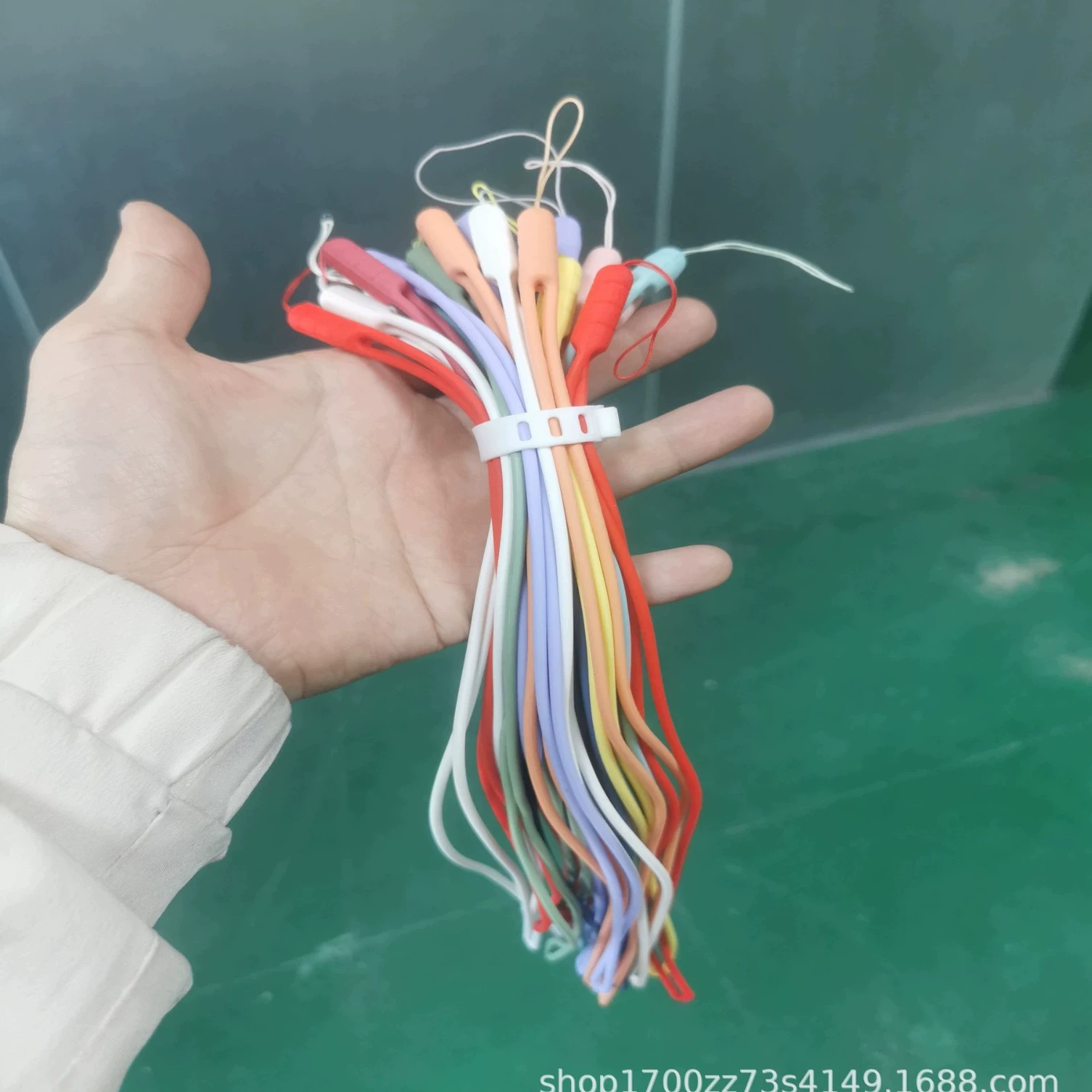 Cartoon mobile phone, silicone strap, long pendant for students, accessory, fall protection