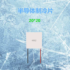 TEC1-04902-20*20半导体制冷片手机散热器便携式冰敷手持小风扇