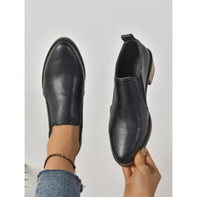 V 76172 Plus Size Block Heel Loafers ����ָ�����ָ�Ь