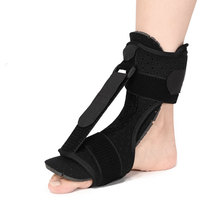 跨境足下垂矫形器足部训练带内外翻护具足托鞋袜足底膜夜间拉伸带