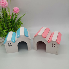 Wholesale hamster nest villa, golden bear small house, hamster bedroom, ecological wooden house, golden bear large nest