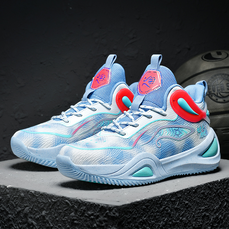 Zapatos de entrenamiento de combate para estudiantes de cemento blanco Joe4 zapatos de baloncesto casuales zapatos de skate alta fuerza aérea image 26