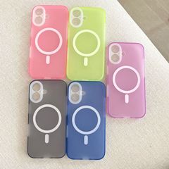 Apple 16PM ゼリークラウド磁気電話ケース iphone15 細穴液体シリコン保護カバーに適した国境を越えた
