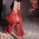 Sexy lingerie antique Hanfu exotic sexy exposed waist retro belly band lace chiffon nightgown retro wholesale