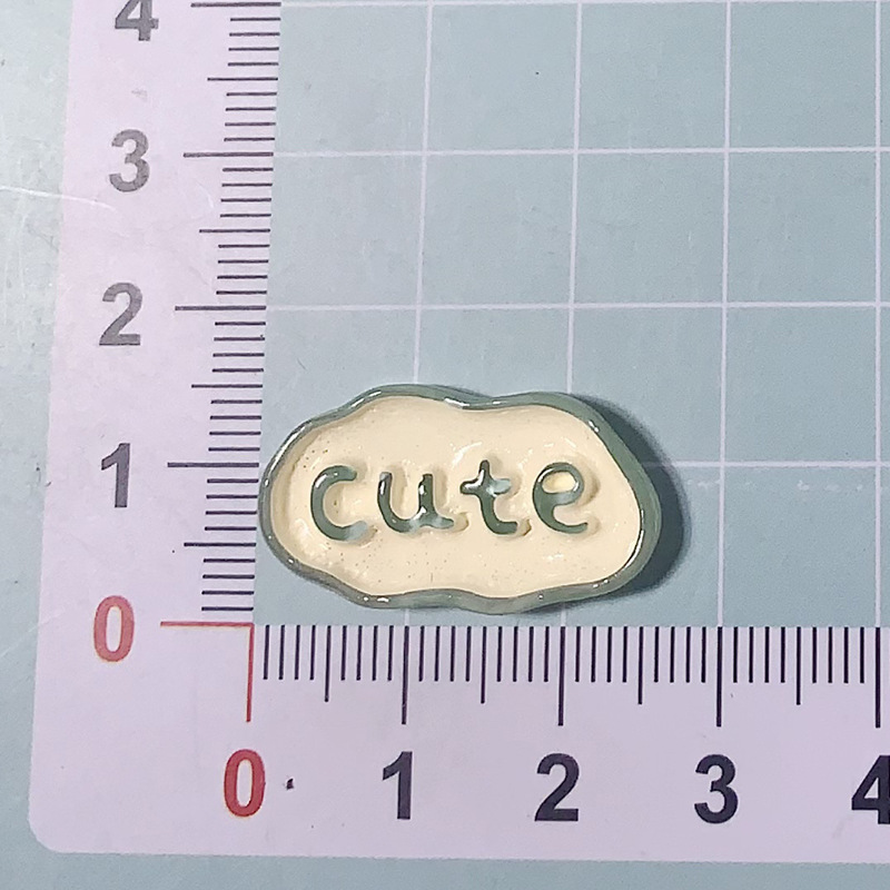 Nube de cristal oso marca accesorios resina conejo chica DIY crema pegamento horquilla accesorios para el cabello y otros materiales al por mayor