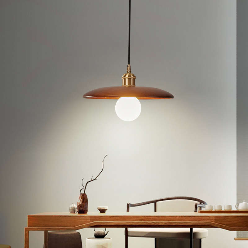 Japanese retro ceiling lamp for living room