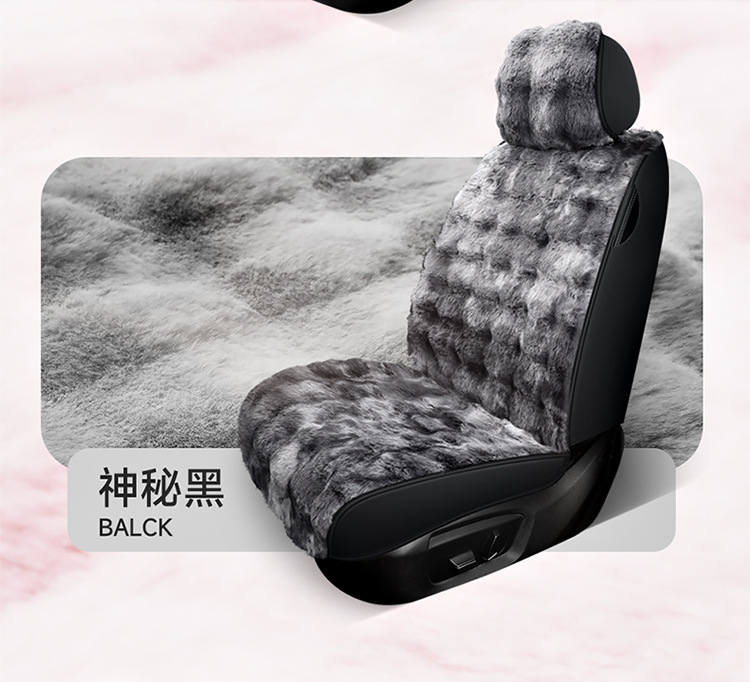 Winter New Plush Bubble Velvet Seat Cover Thickened fleece-lined Warm Full Envelope Car Cushion Multi-piece Car Cushion